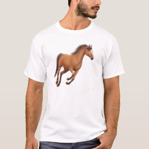 Galloping Bay Horse T-Shirt