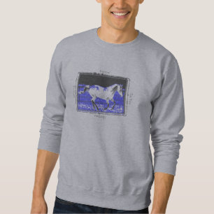 Galloping Beyond the Blue Horizon Sweatshirt