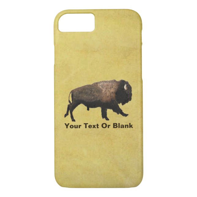 Galloping Bison Case-Mate iPhone Case (Back)