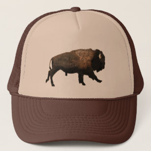 Galloping Bison Trucker Hat