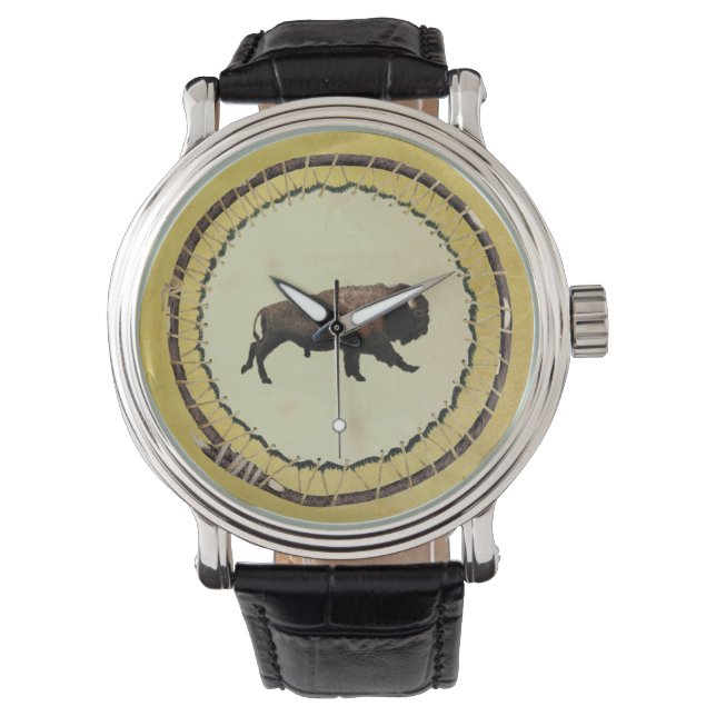 Galloping Bison Watch (Front)