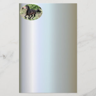Galloping Chestnut Horse Stationery