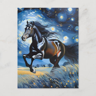 Galloping Horse Postcard