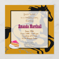 Galloping Horse Wild and Free Birthday Party