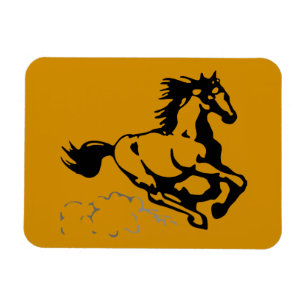 Galloping Horse Wild and Free Magnet