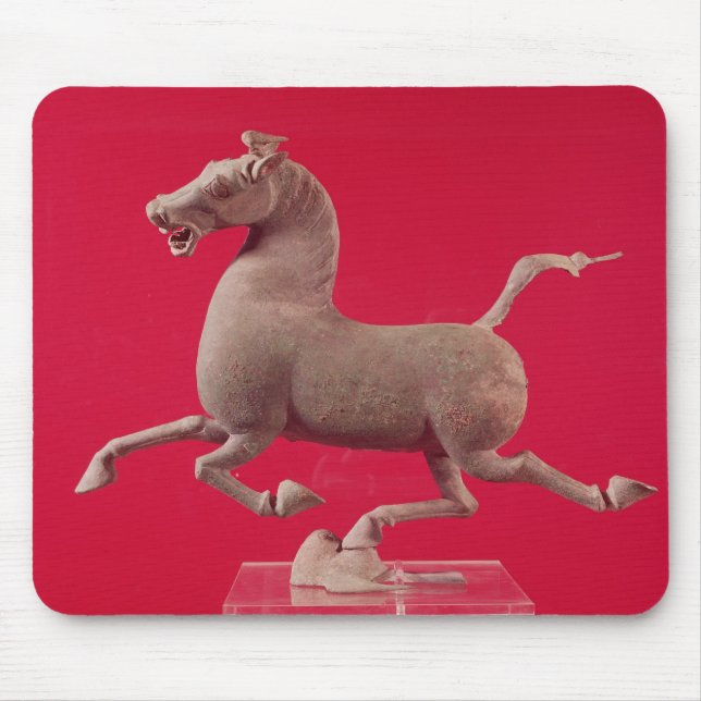 Galloping horse with one Hoof Resting on a Mouse Pad (Front)