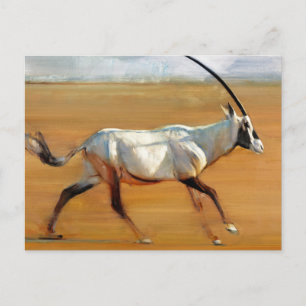 Galloping Oryx 2010 Postcard