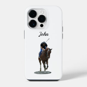 Galloping Thoroughbred Horse Cell Phone Case