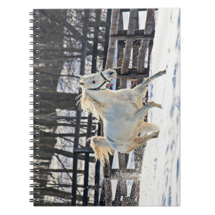 Galloping White Horse Notebook