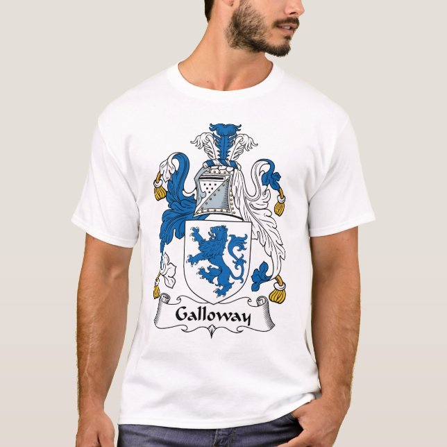 Galloway Family Crest T-Shirt (Front)