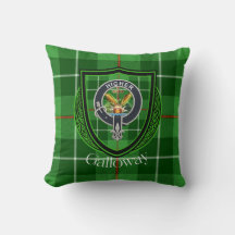 Galloway Scottish Clan Tartan & Crest