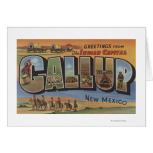 Gallup, New Mexico - Large Letter Scenes 2