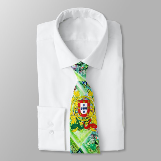 Galo de Barcelos Neck Tie (Tied)