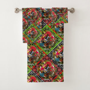 Galo de Barcelos, Portugal Bath Towel Set