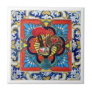 Galo de Barcelos, Portugal Ceramic Tile