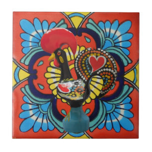 Galo de Barcelos, Portugal Ceramic Tile