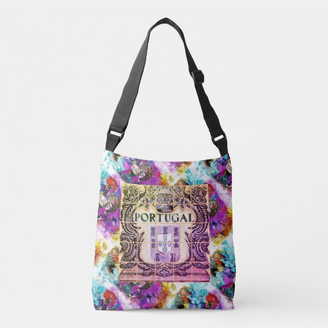 Galo de Barcelos, Portugal Crossbody Bag (Front)