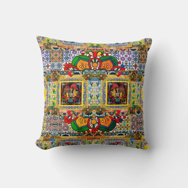 Galo de Barcelos, Portugal Cushion (Front)