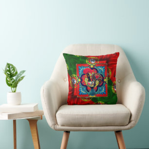 Galo de Barcelos, Portugal Cushion