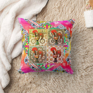 Galo de Barcelos, Portugal Cushion