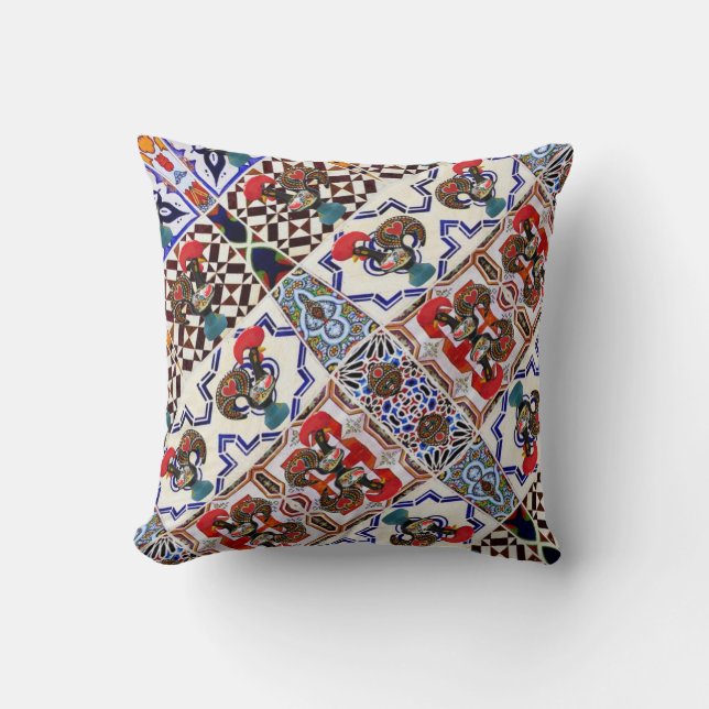 Galo de Barcelos Portugal  Cushion (Front)