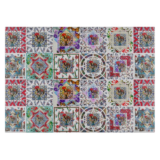 Galo de Barcelos, Portugal Cutting Board (Front)