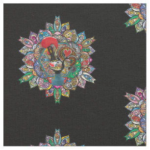 Galo de Barcelos, Portugal Fabric
