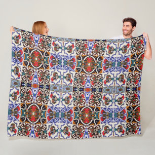 Galo de Barcelos, Portugal Fleece Blanket