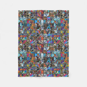 Galo de Barcelos, Portugal Fleece Blanket