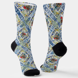 Galo de Barcelos, Portugal Socks
