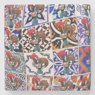 Galo de Barcelos Portugal Stone Coaster