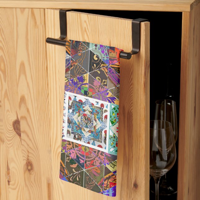 Galo de Barcelos, Portugal Tea Towel (Thirds Fold)