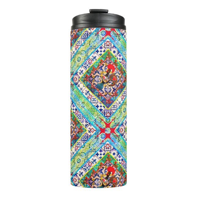 Galo de Barcelos, Portugal Thermal Tumbler (Front)