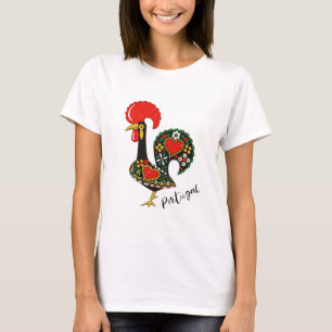 Galo de Barcelos Portuguese Rooster T-Shirt