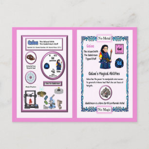 Galoa - Gadolinium Trading Card