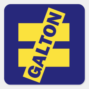 Galton Inequality bumper sticker