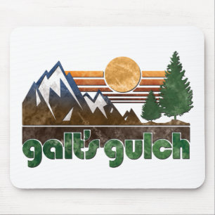 Galt's Gulch Atlas Shrugged Mouse Pad