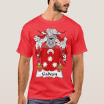 Galvan Coat of Arms Family Crest  T-Shirt<br><div class="desc">Galvan Coat of Arms Family Crest  .Check out our family t shirt selection for the very best in unique or custom,  handmade pieces from our shops.</div>