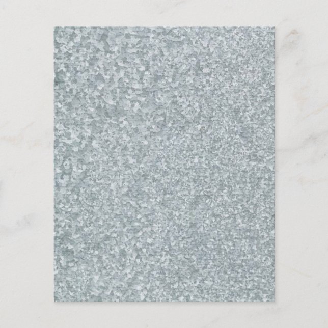 Galvanised metal (Front)