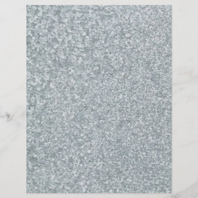 Galvanised metal look origami paper (Front)