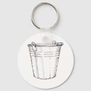 Galvanised Pail Key Ring