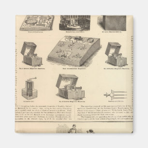Galvano Faradic Manufacturing Company Bickford Magnet