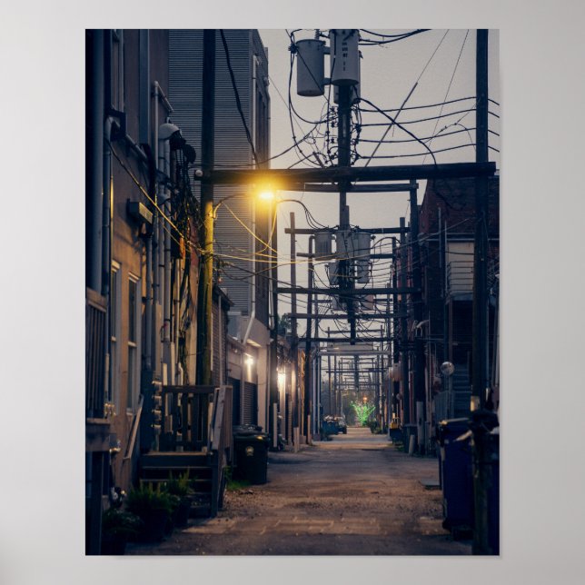 Galveston at Night Poster (Front)
