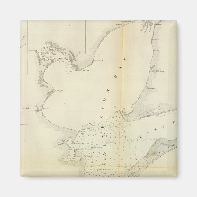 Galveston Bay, Texas Magnet (Front)