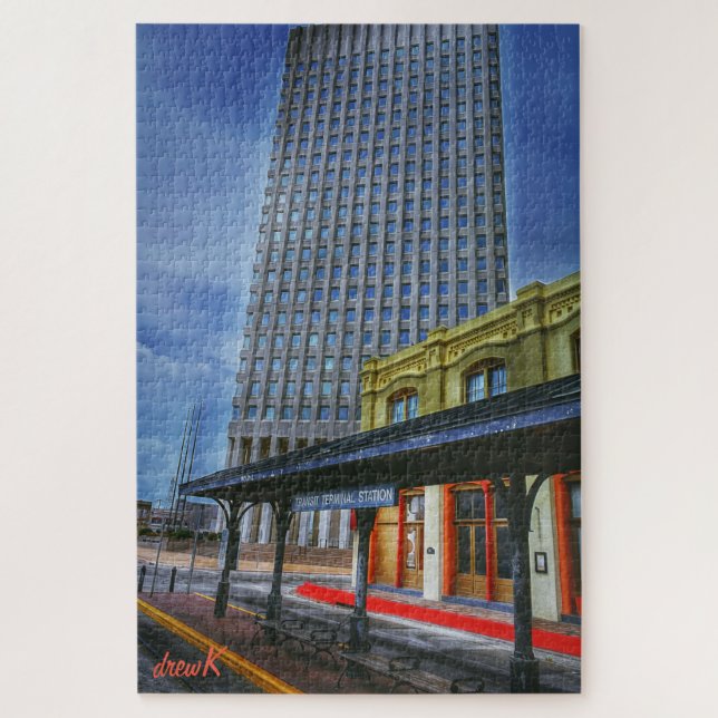 Galveston Island #2 Jigsaw Puzzle (Vertical)