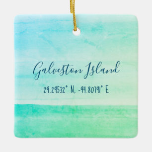 Galveston Island Ornament