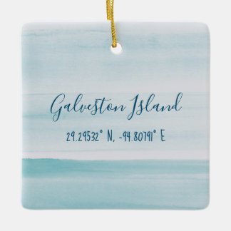 Galveston Island Ornament