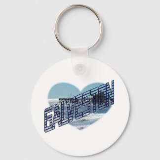 Galveston Ocean View Key Ring