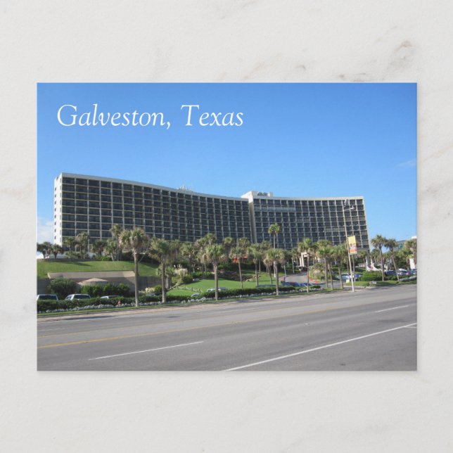Galveston, Texas Postcard (Front)