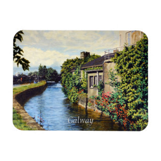 Galway City Ireland Scenic Canal View Magnet